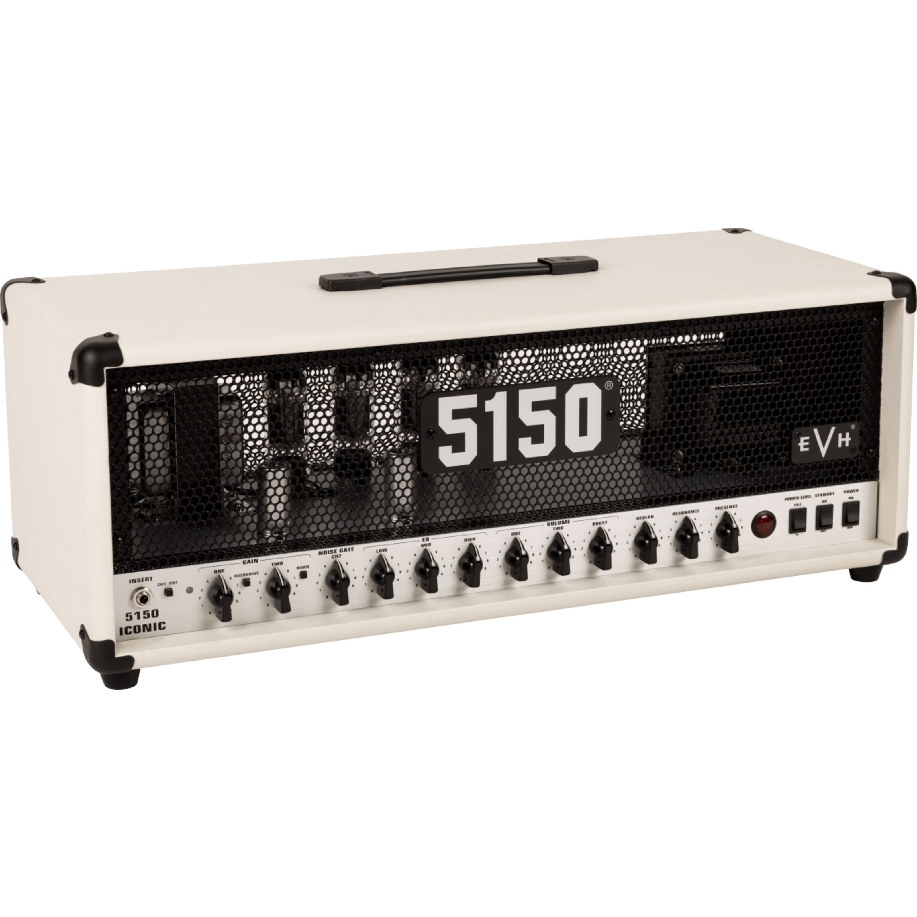 EVH Verstärker (5150 Iconic Series 80W Head Ivory - Röhren Topteil für E-Gitarre)