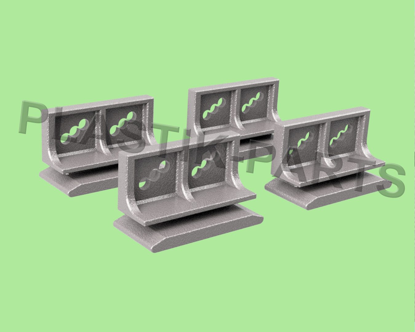 Plastik Parts Gerätehaus Türgleiter für Spacemaker A67 & Treco X6 Gerätehau günstig online kaufen