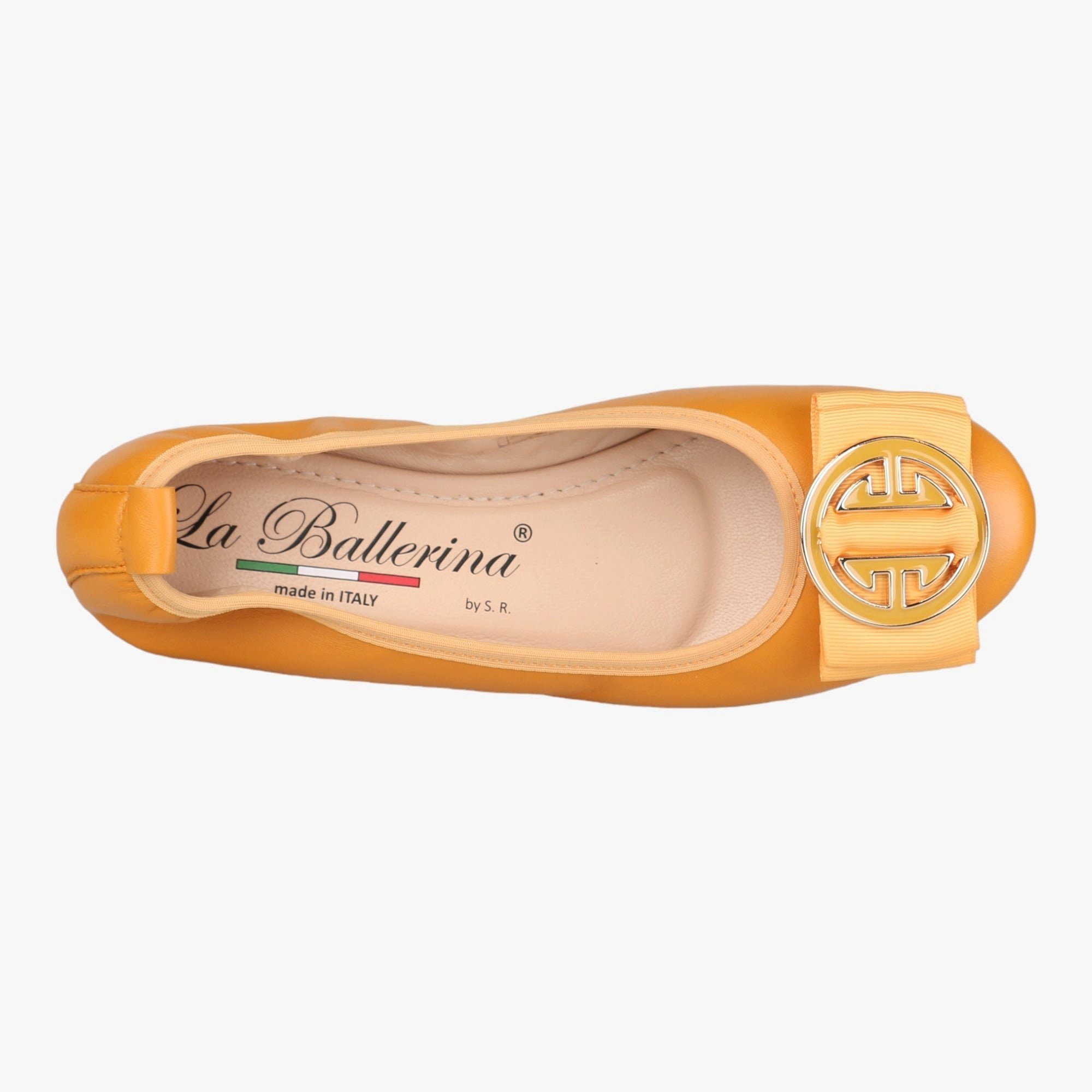 La Ballerina La Ballerina CAMBIO SET Nappa Sahara Linda С & Martina gold  Ballerina Trend Ballerinas 2023