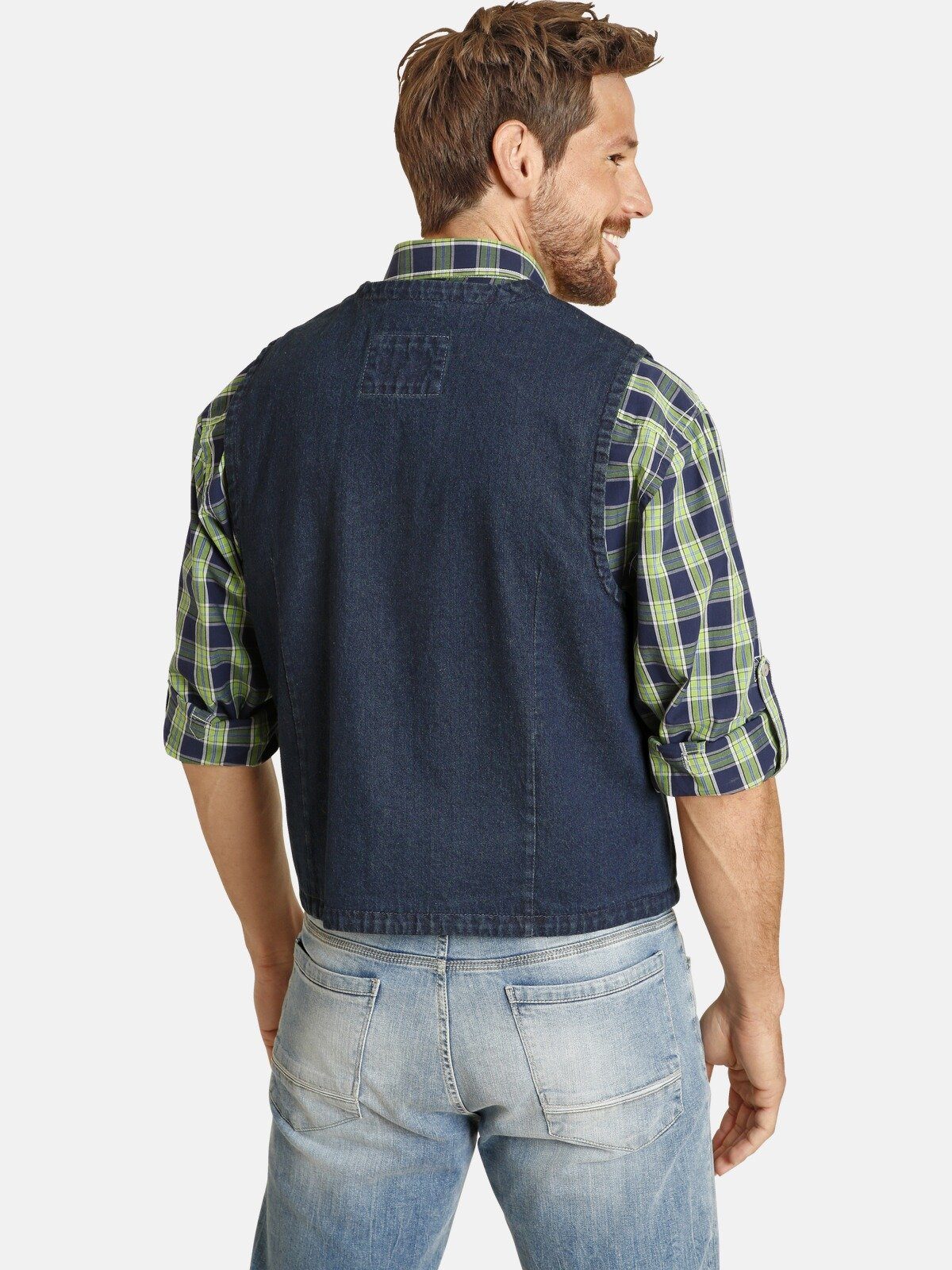 Jan Vanderstorm Anzugweste VALFRID mit zwei Pattentaschen