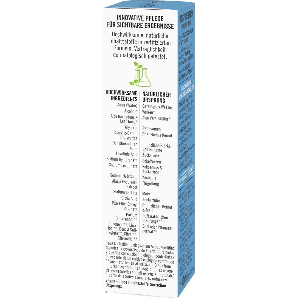 SANTE Gesichtspflege Moisture Fresh, 30 ml