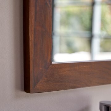Tikamoon Spiegel Kwarto Spiegel aus massivem Palisanderholz 100x50 cm
