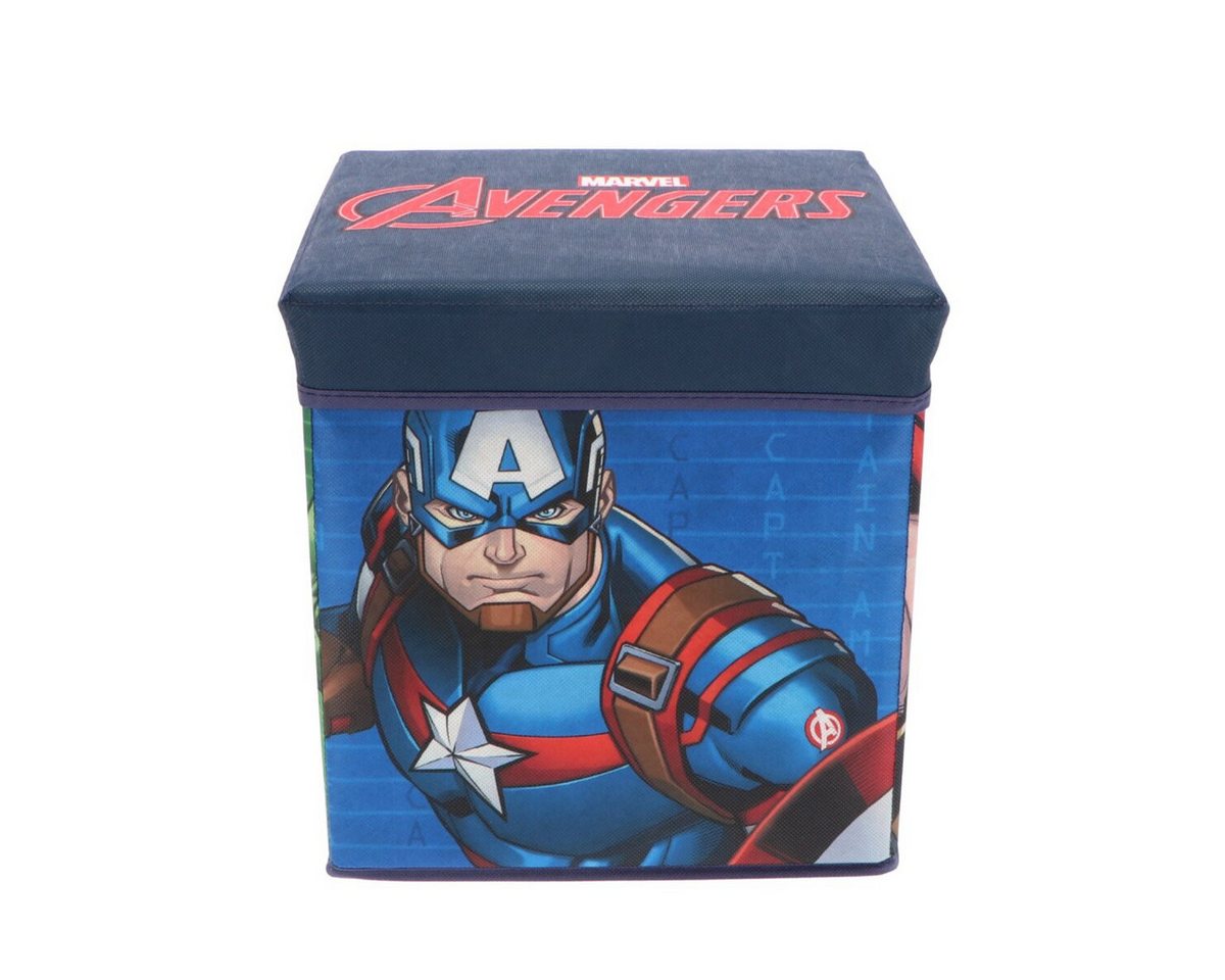 Thumbnail - The AVENGERS Aufbewahrungsbox Avengers Aufbewahrungsbox mit Sitz Stuhl 30x30x30 cm