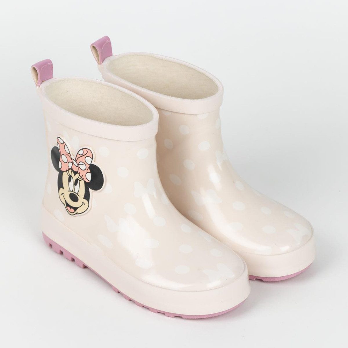 Cerda Disney Minnie Mouse Kinder-Regenstiefel Wasserdichte für Mädchen Gummistiefel