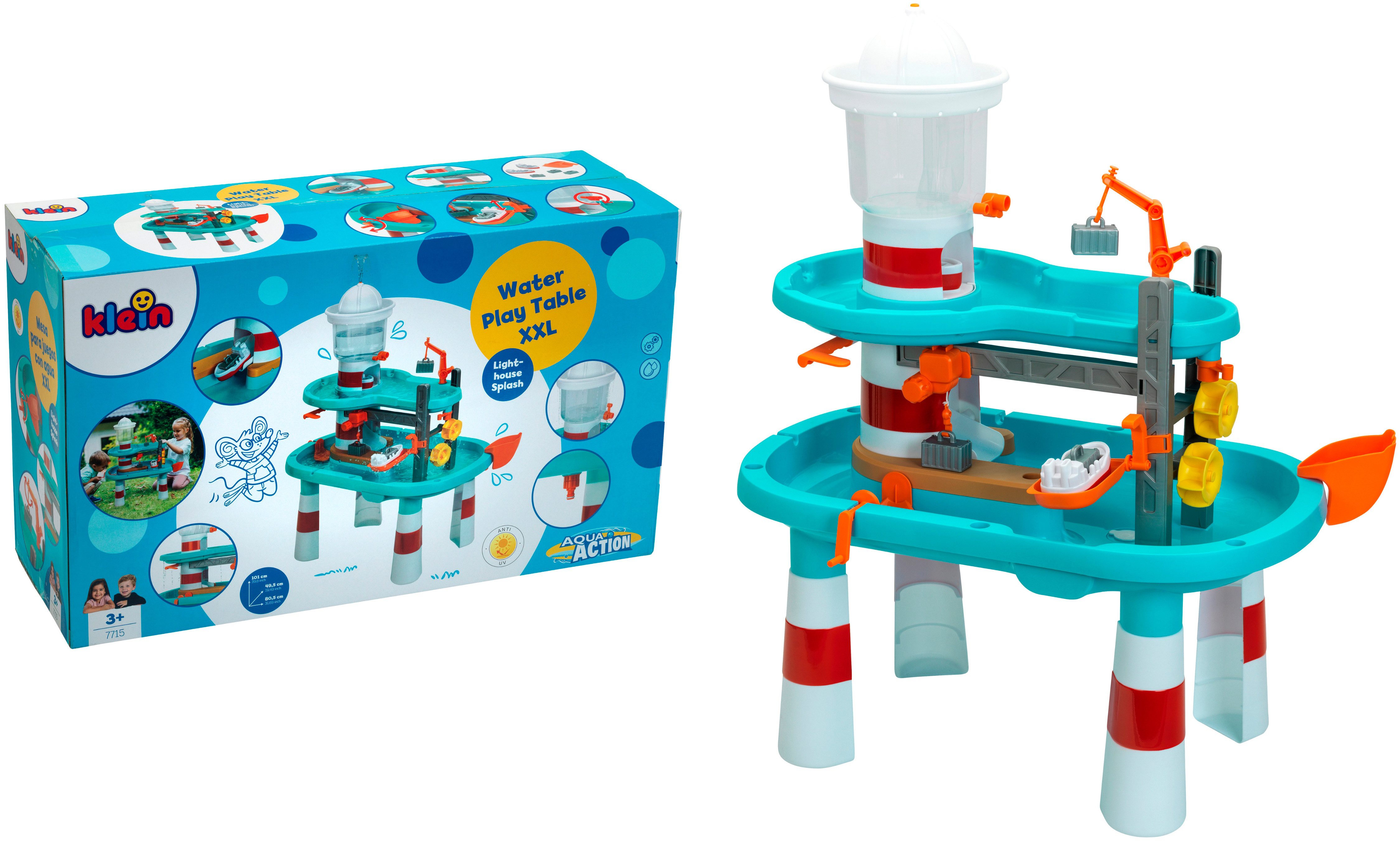 Klein Wasserspieltisch Aqua Action Wasserspieltisch XXL, Lighthouse Splash