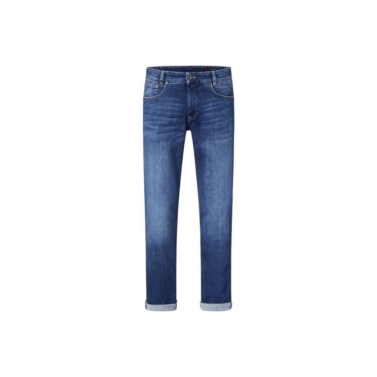 Paddock's 5-Pocket-Jeans mittel-blau (1-tlg)