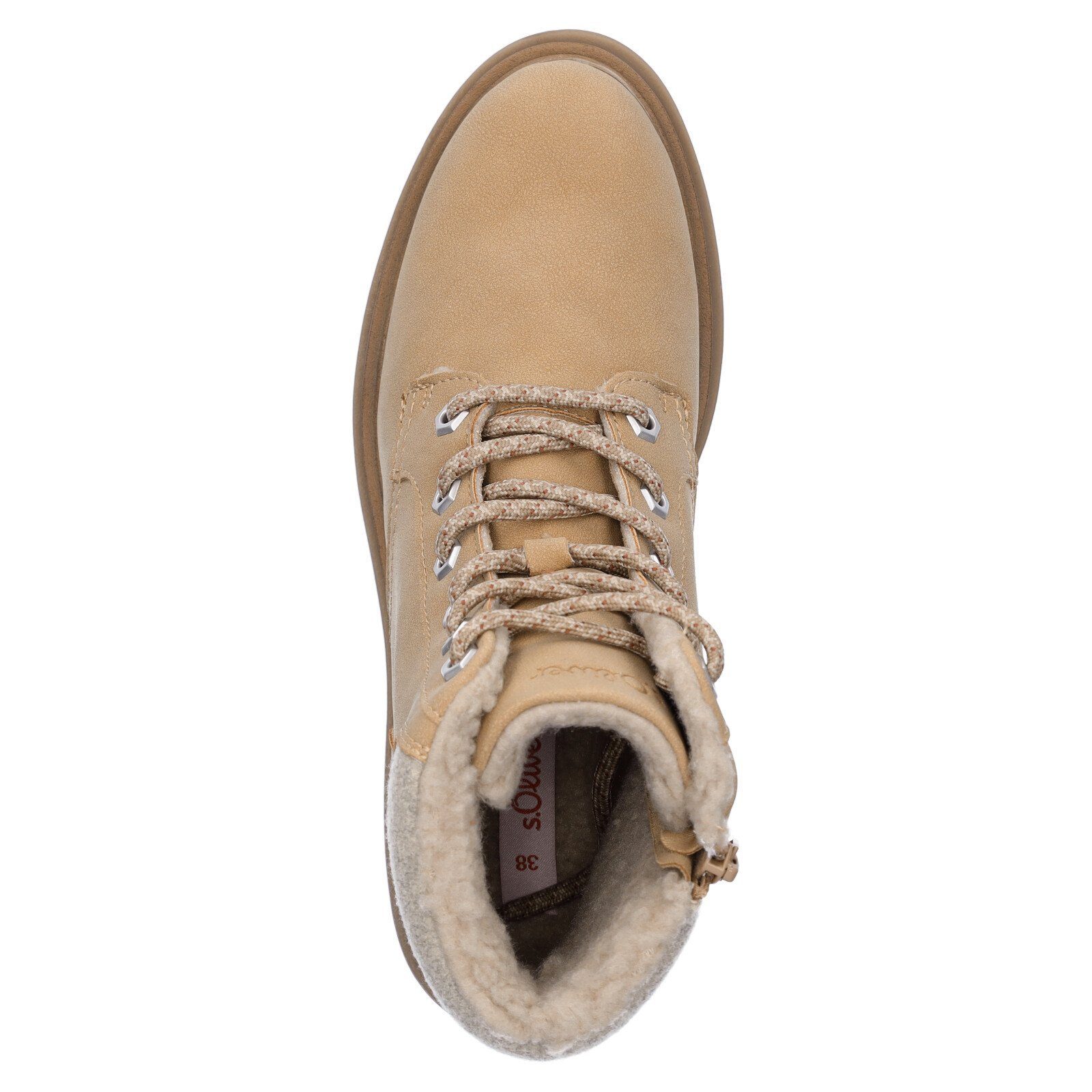 s.Oliver s.Oliver Damen Schnürboot beige Schnürboots