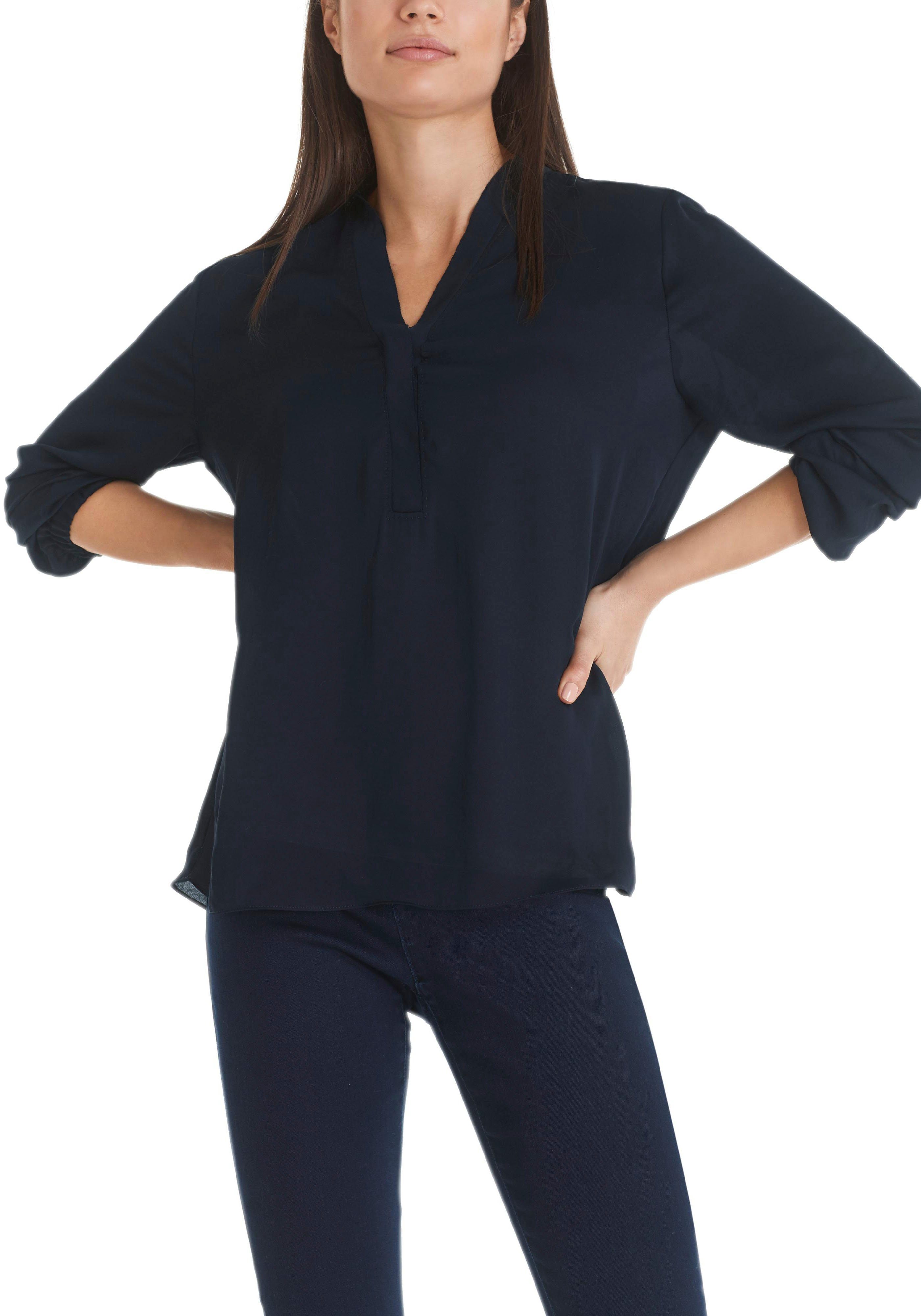 Marc Cain Langarmbluse "Collection Essential" Premium Damenmode Weite Bluse günstig online kaufen