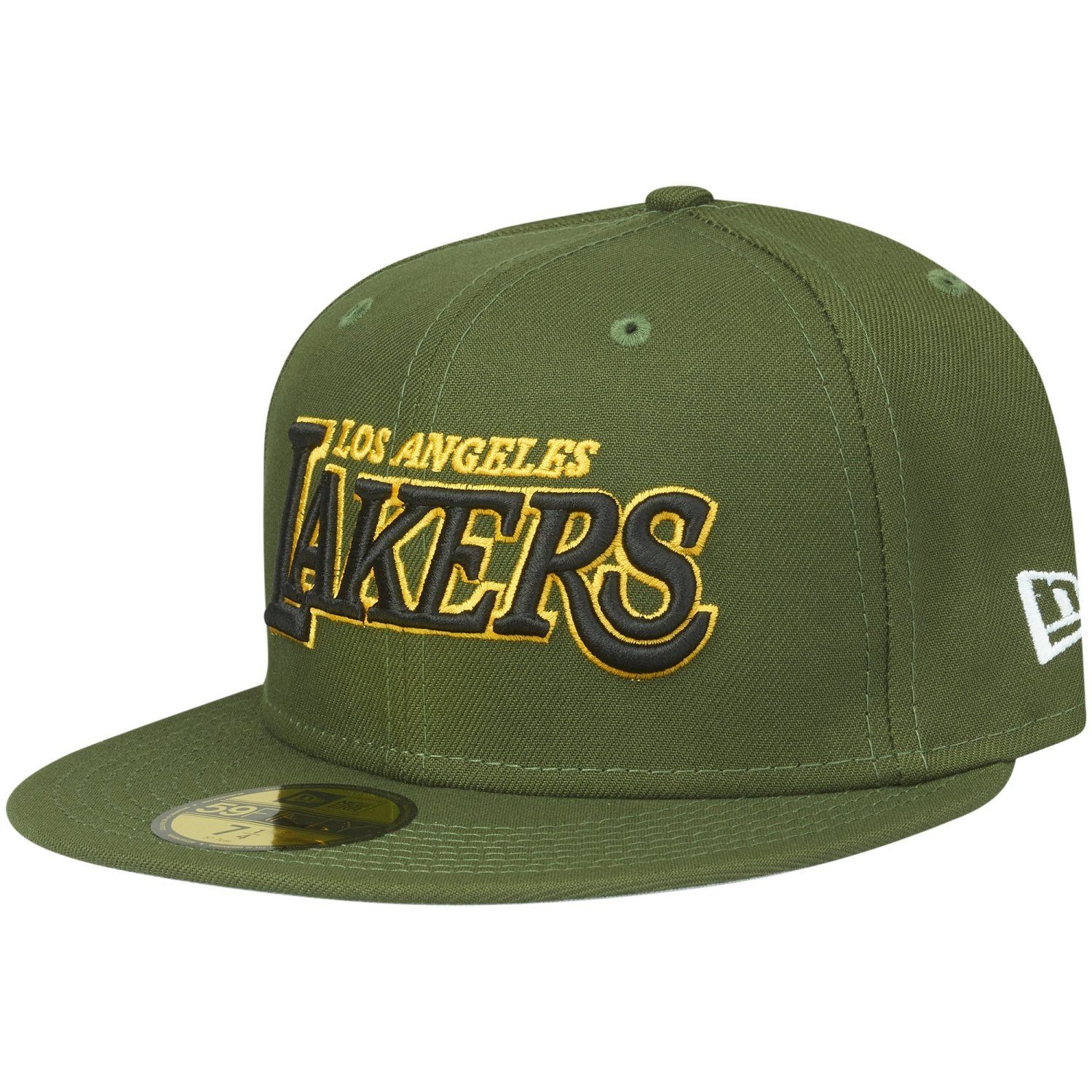 Fitted New 59Fifty Cap Lakers Angeles Los olive Era