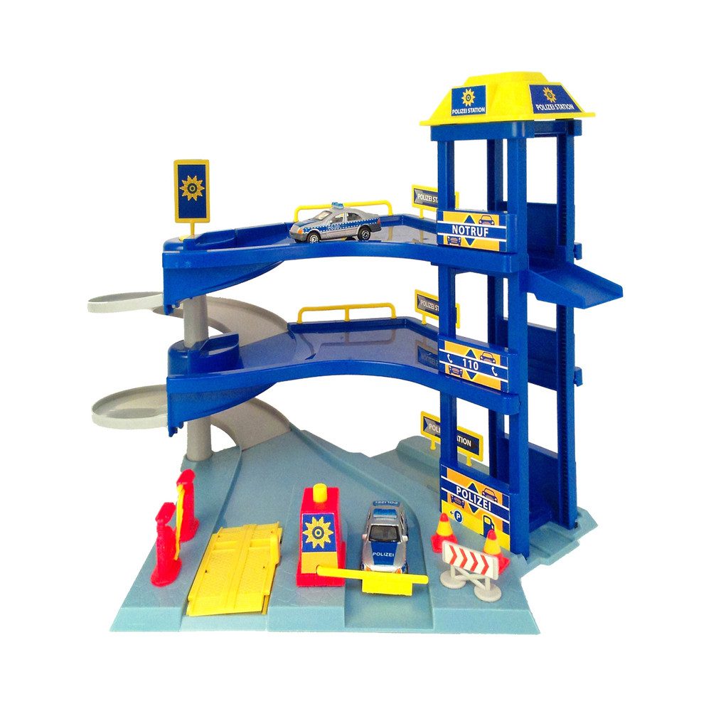 Dickie Toys Spielzeug-Traktor Parkgarage - Rescue Station mit 3 Ebenen - 1 günstig online kaufen