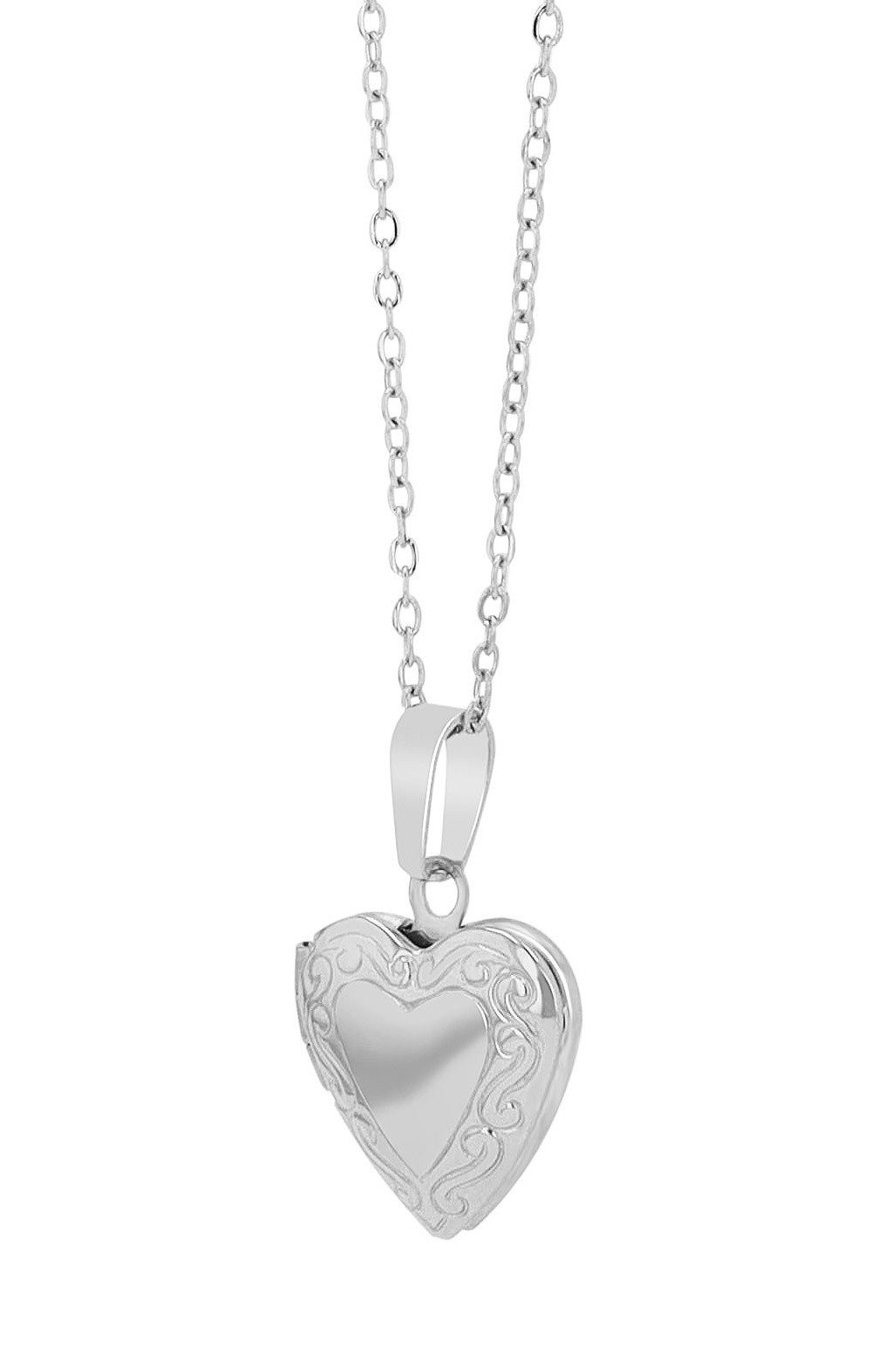 Adelia´s Kette ohne Anhänger Halskette mit Anhänger – Medaillon aus Edelstahl, Geschenkidee: zeitlos und vielseitig
