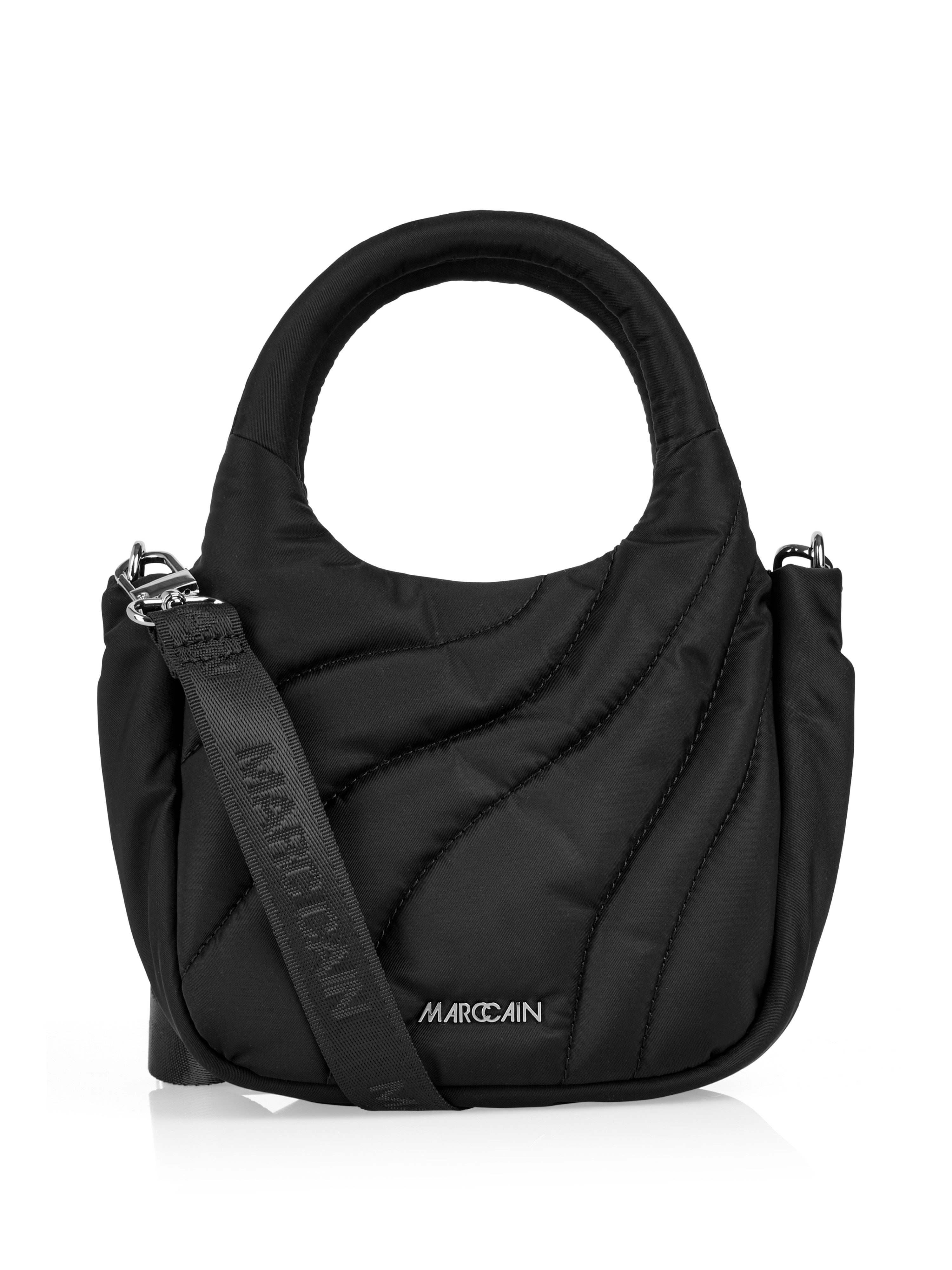 Marc Cain Mini Bag Sports Ski is the Limit, Handtasche, Schultertasche mit Ziersteppung