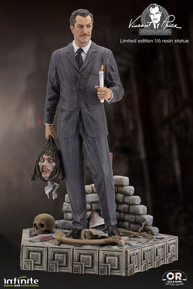 Infinite Sammelfigur VINCENT PRICE OLD & RARE 1/6 RESIN STATUE