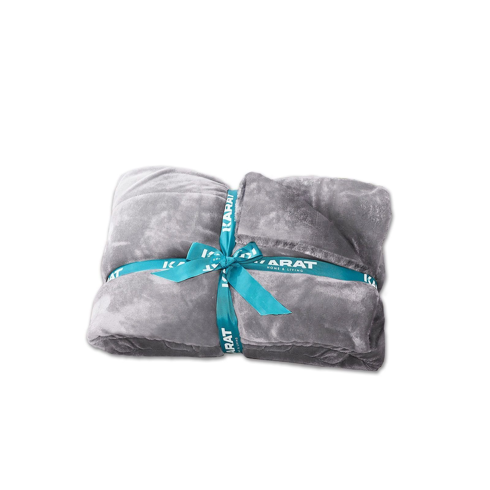 Wohndecke Grace, aus flauschigem Flanell, verschiedene Größen und Farben, K günstig online kaufen