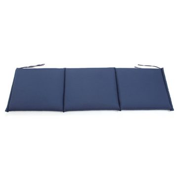 ROG-Gardenline Bankauflage, 3-Sitzer 150 x 45 cm - Blau