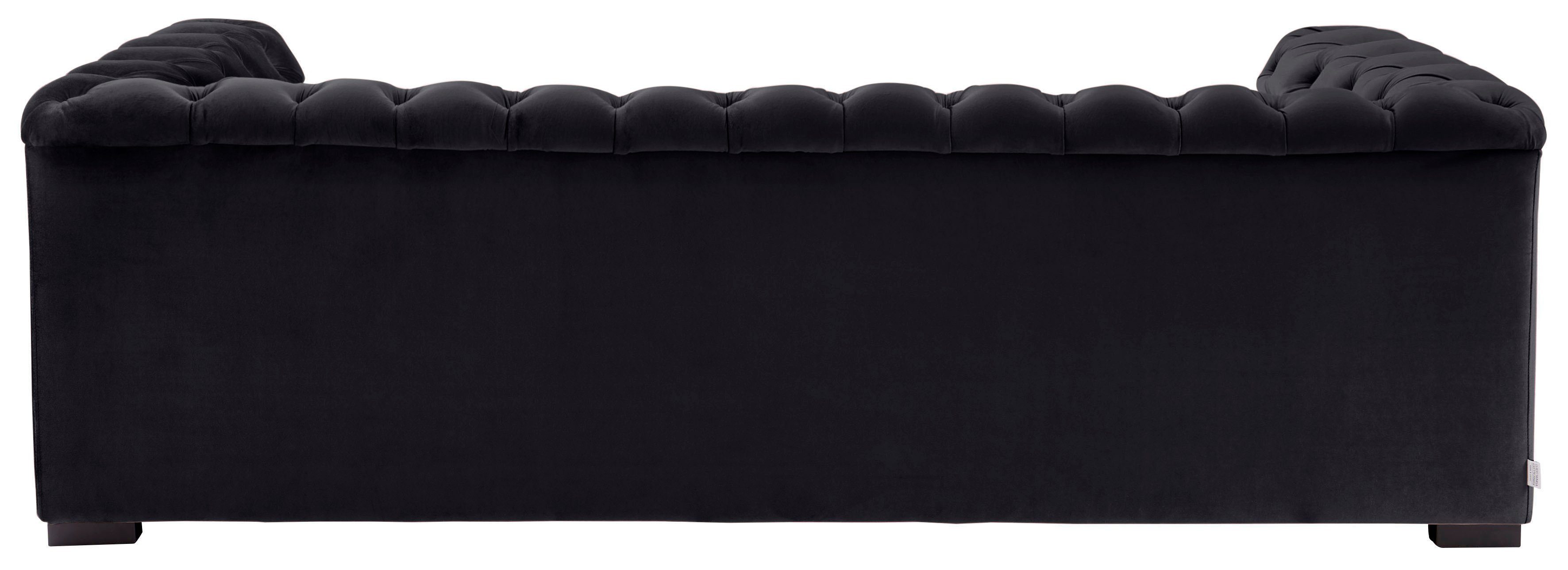 Home affaire Chesterfield-Sofa Kalina, klassische Chesterfield-Knopfheftung, sehr hochwertige Verarbeitung