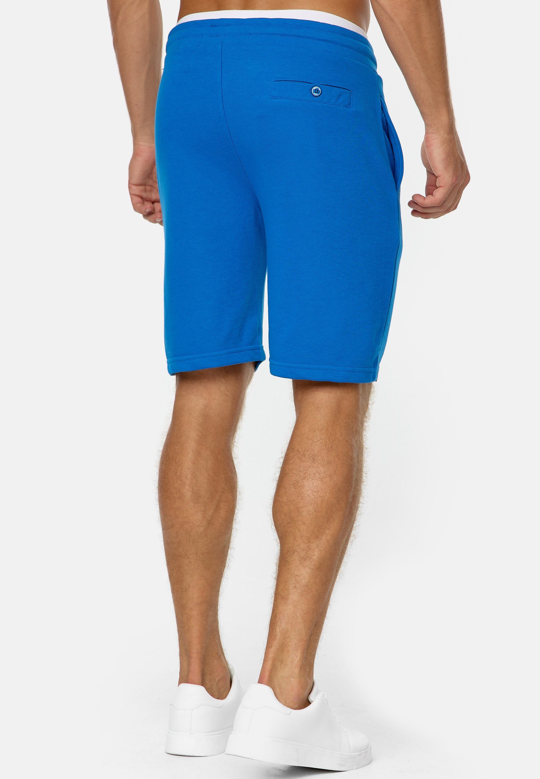 Indicode Sweatshorts Herren Aldrich Sweat Shorts Herrenshorts elastischer Bund mit Kordelzug