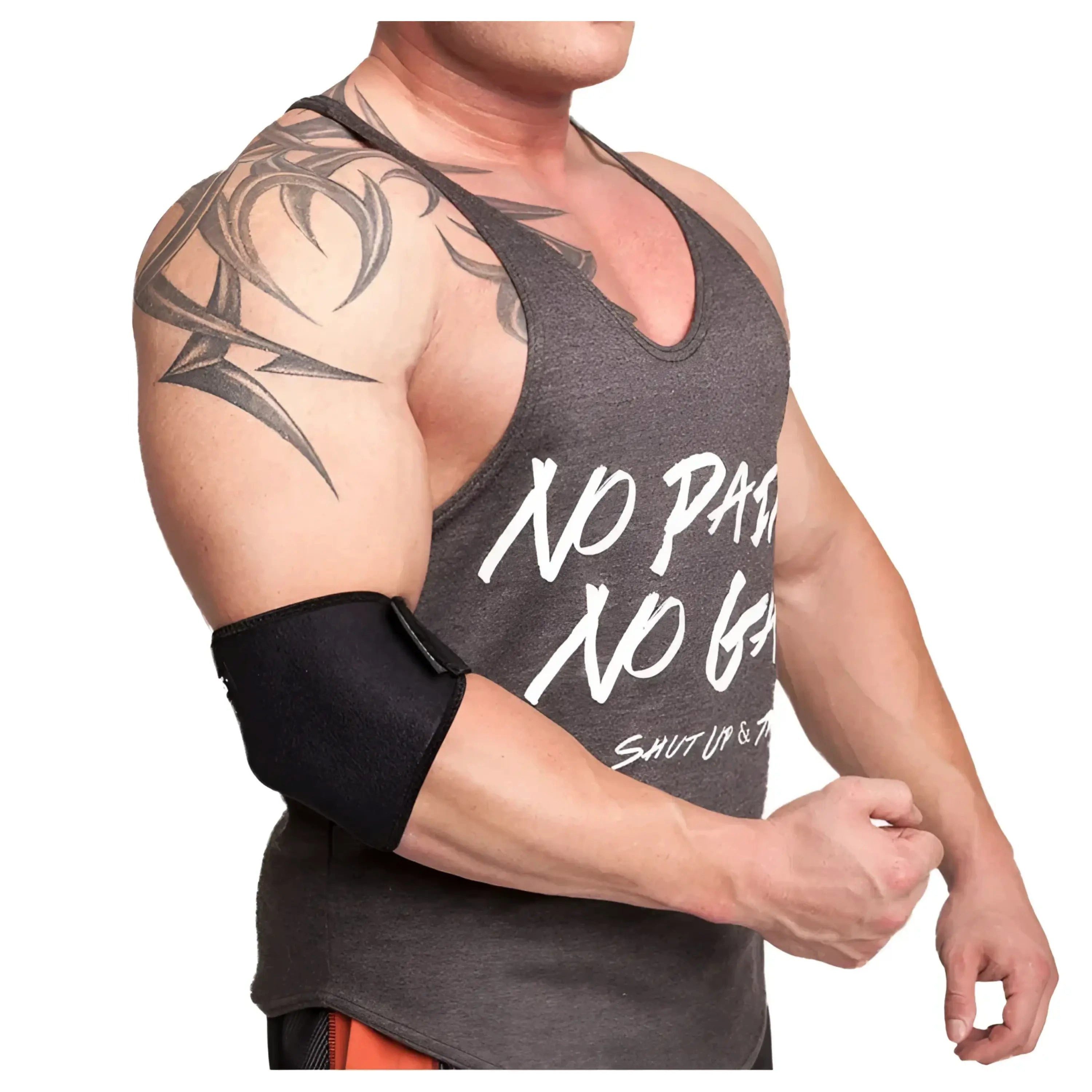 Sport-Knight® Ellenbogenbandage Neopren-Ellenbogen-Stützbandage, komfortabel mit Klettverschluss