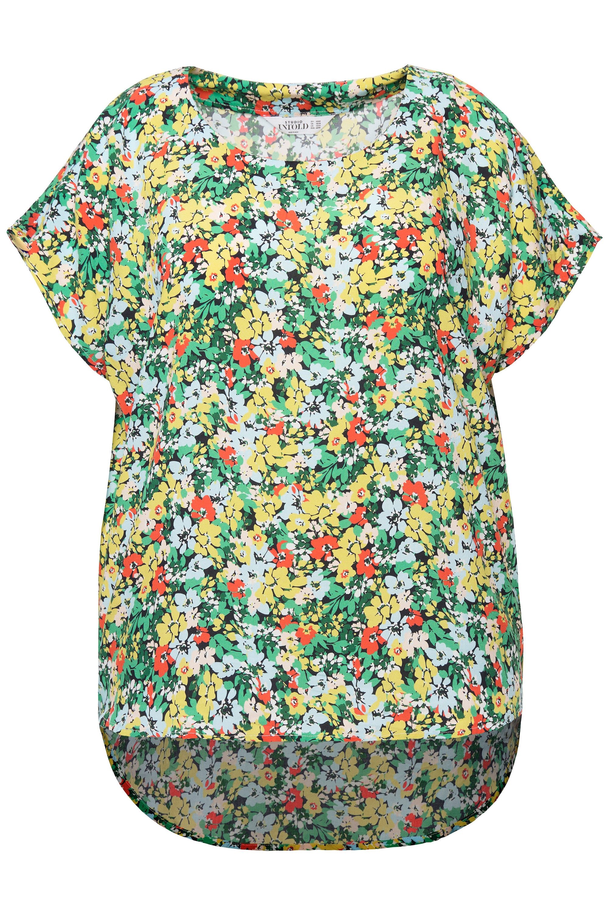 Studio Untold Hemdbluse Blusenshirt oversized Flower günstig online kaufen