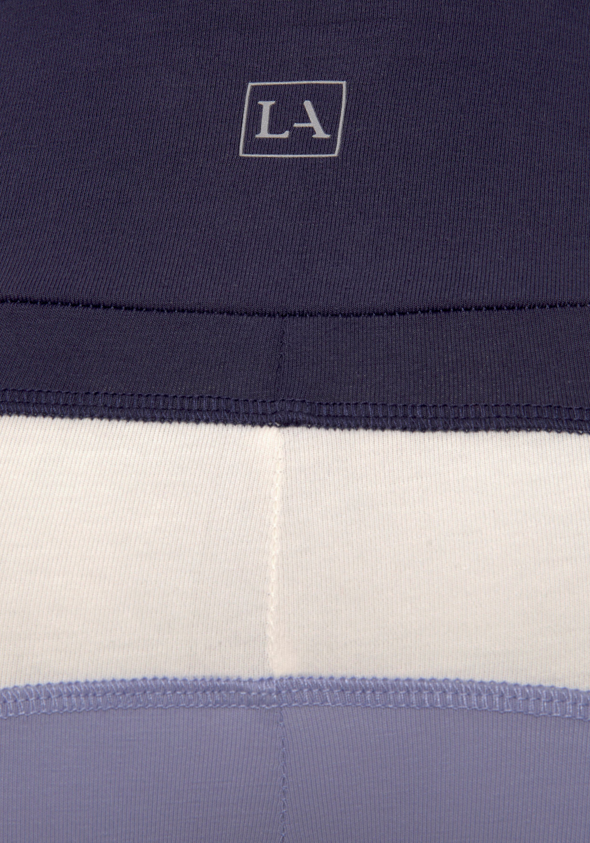 LASCANA ACTIVE Caprihose Sporthose in Colourblockingdesign