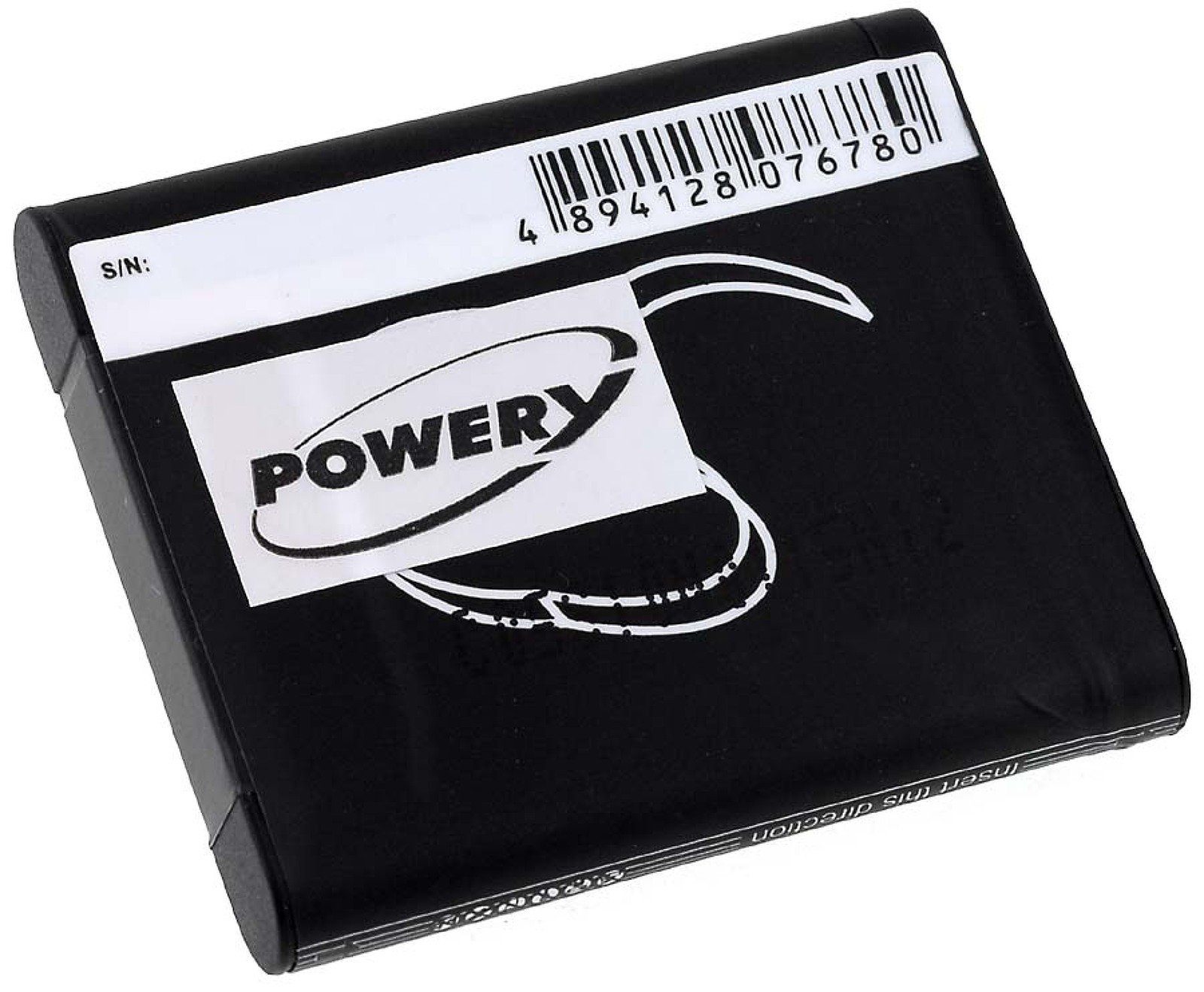 Powery Akku für Panasonic Lumix DMC-LF1 Kamera-Akku 770 mAh (3.7 V)
