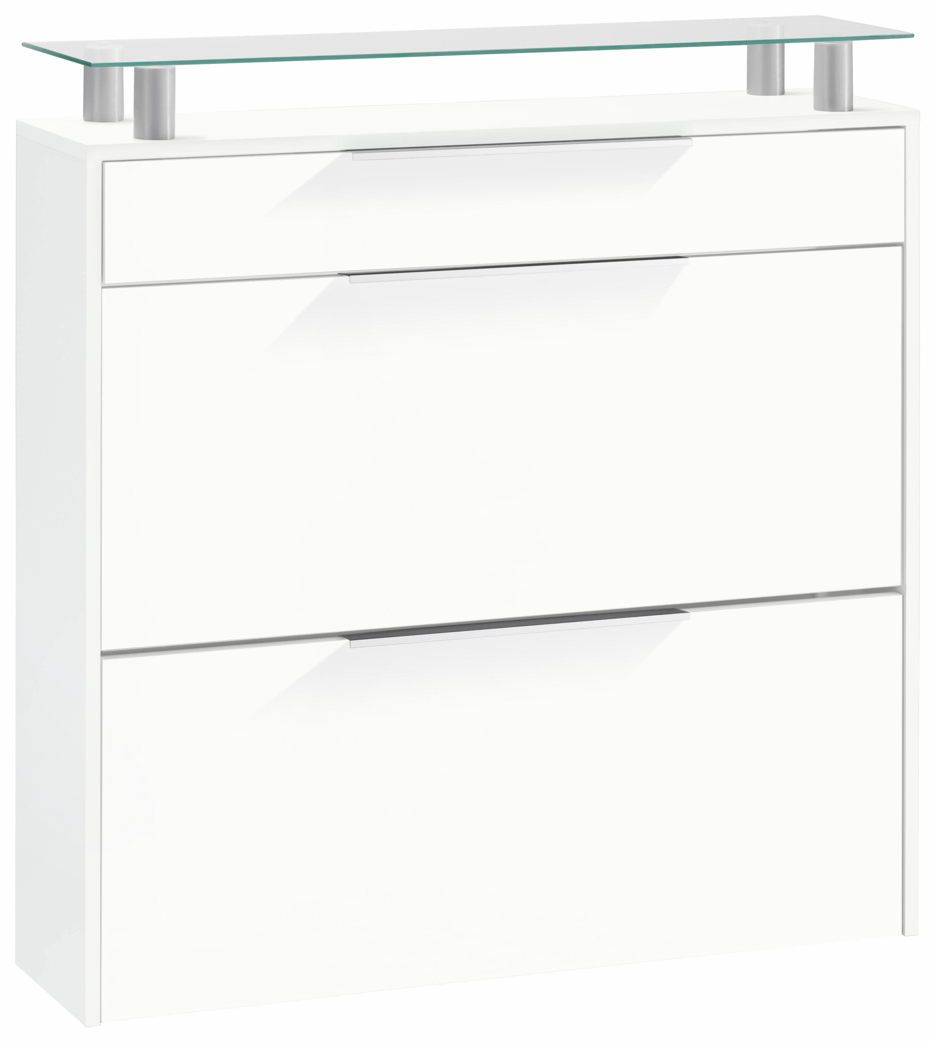 borchardt Möbel Schuhschrank Oliva Breite 89 cm, hängend, mit 2 Doppeltrommel und 1 Schubkasten
