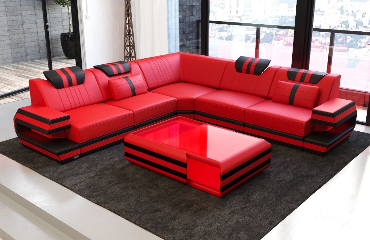 Sofa Dreams Ecksofa Ledercouch Sofa Leder günstig online kaufen