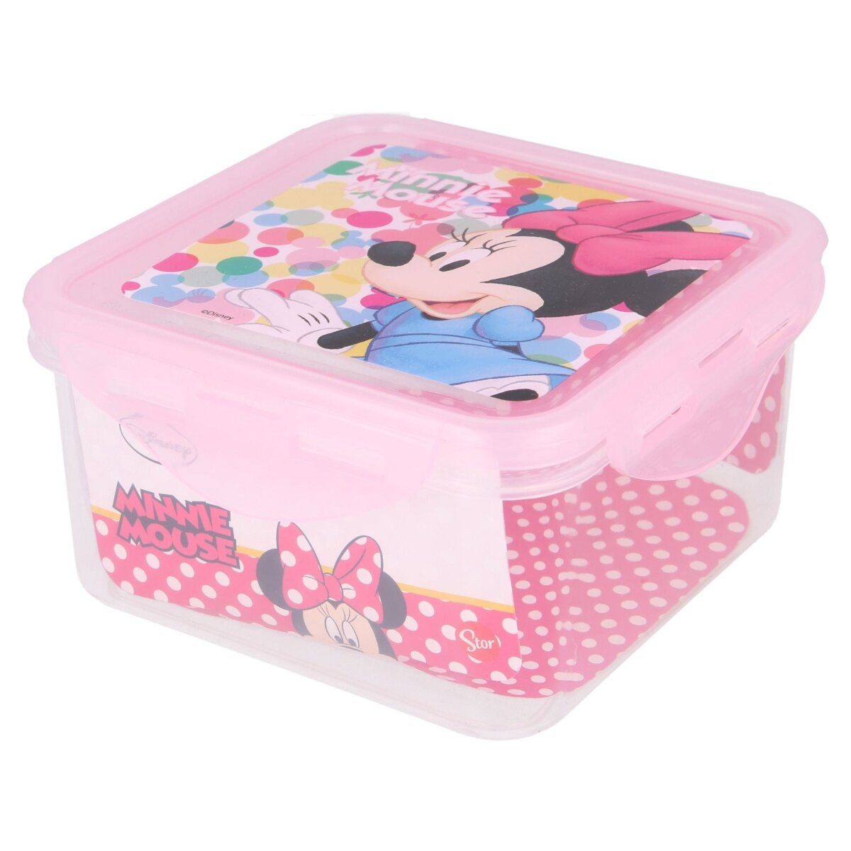 Disney Lunchbox Disney Minnie Mouse Snackbox 730ml Brotdose für unterwegs, (1-tlg)