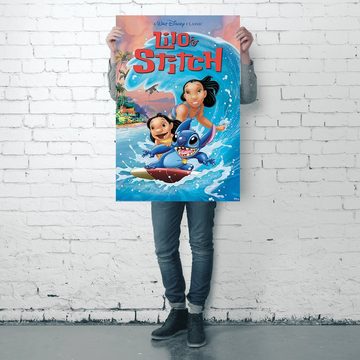PYRAMID Poster Lilo & Stitch Poster Disney Wave Surf 61 x 91,5 cm