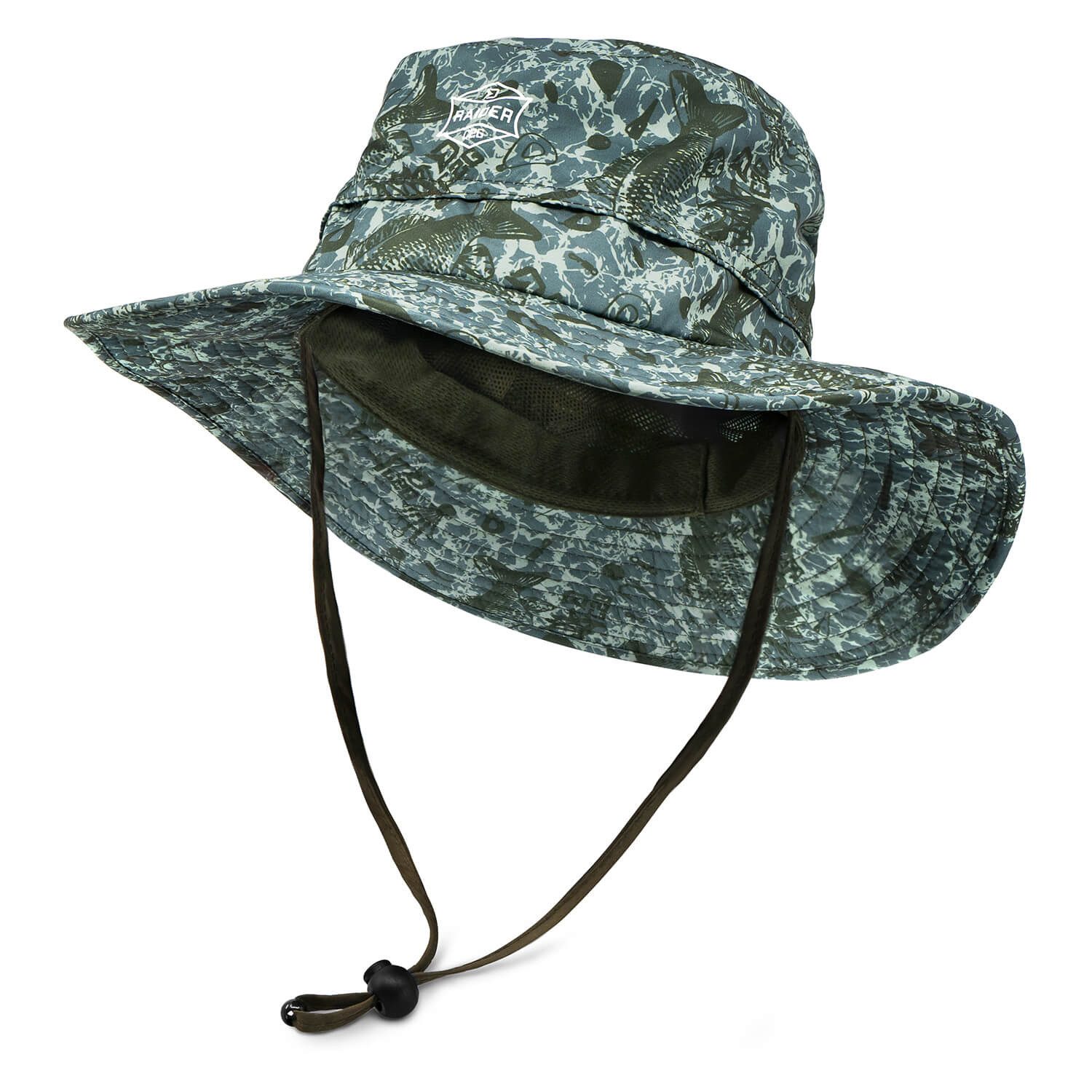Delphin.sk Fischerhut Delphin Fischerhut Raider C2G Camo Herren Anglerhut Nylon Belüftung