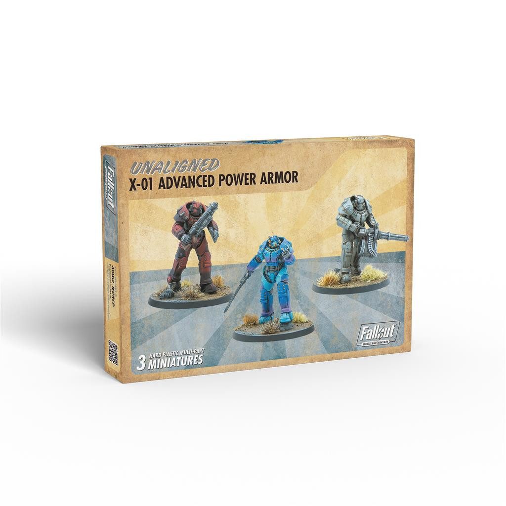 Modiphius Entertainment Modellbausatz Fallout: Wasteland Warfare - Unaligned - X-01 Power Armor - Englisch