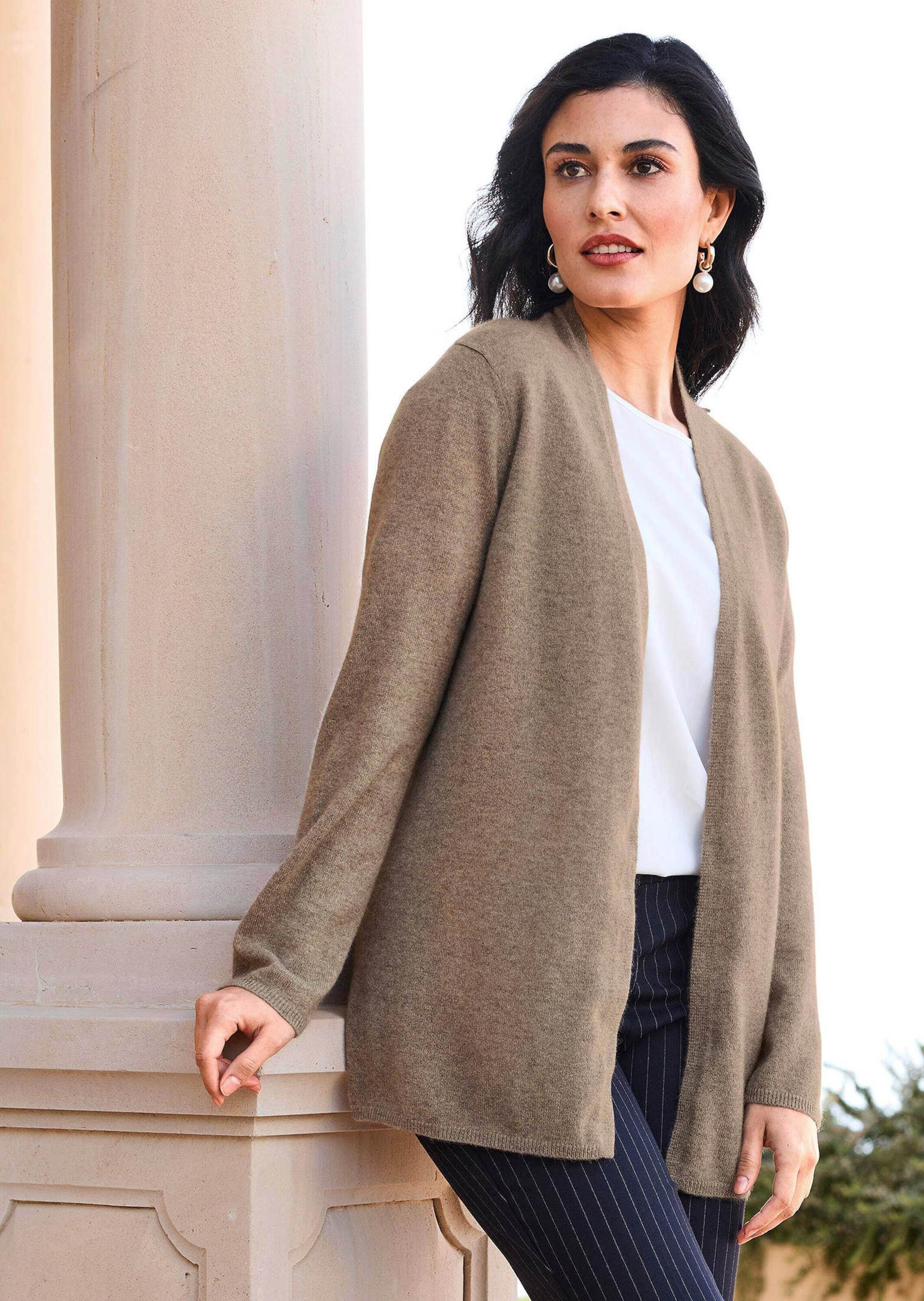 Alba Moda Strickpullover Strickjacke günstig online kaufen