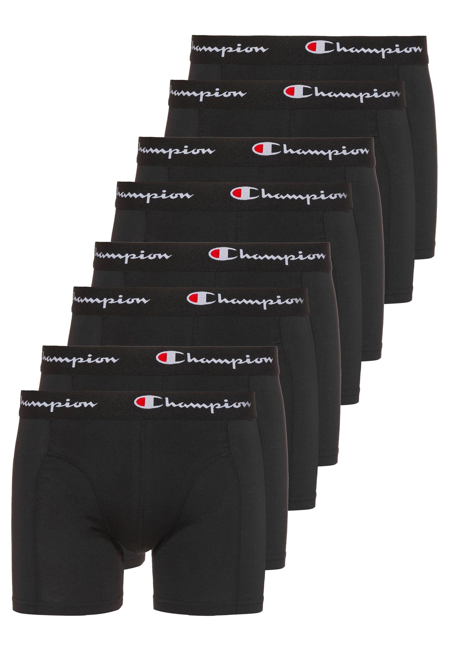 Champion Boxershorts 8pk Boxer (Spar-Pack, 8-St., 8er-Pack) Black