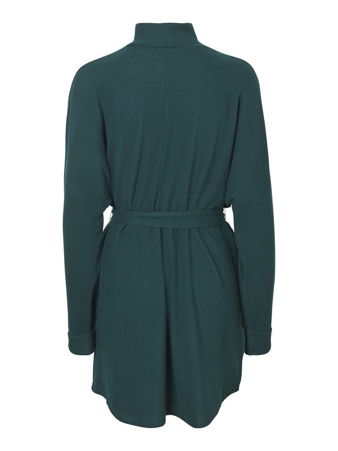 NMCITY 5617 in Shirt Strickkleid Dress (kurz) Pullover Shirtkleid Langarm may Noisy Grün