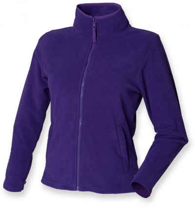 Henbury Fleecejacke Ladies Microfleece Jacket / Damen Fleece Jacke