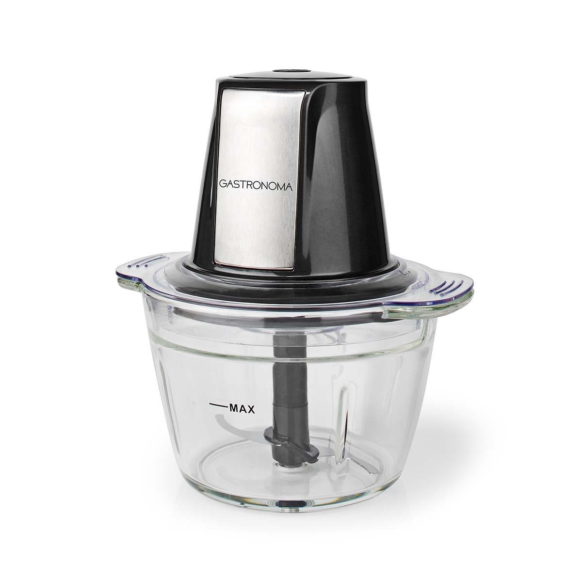 GASTRONOMA Standmixer 18210101, 500 W, 500 W Leistung, 1000 ml Glasbehälter, einfache One-Touch-Bedienung