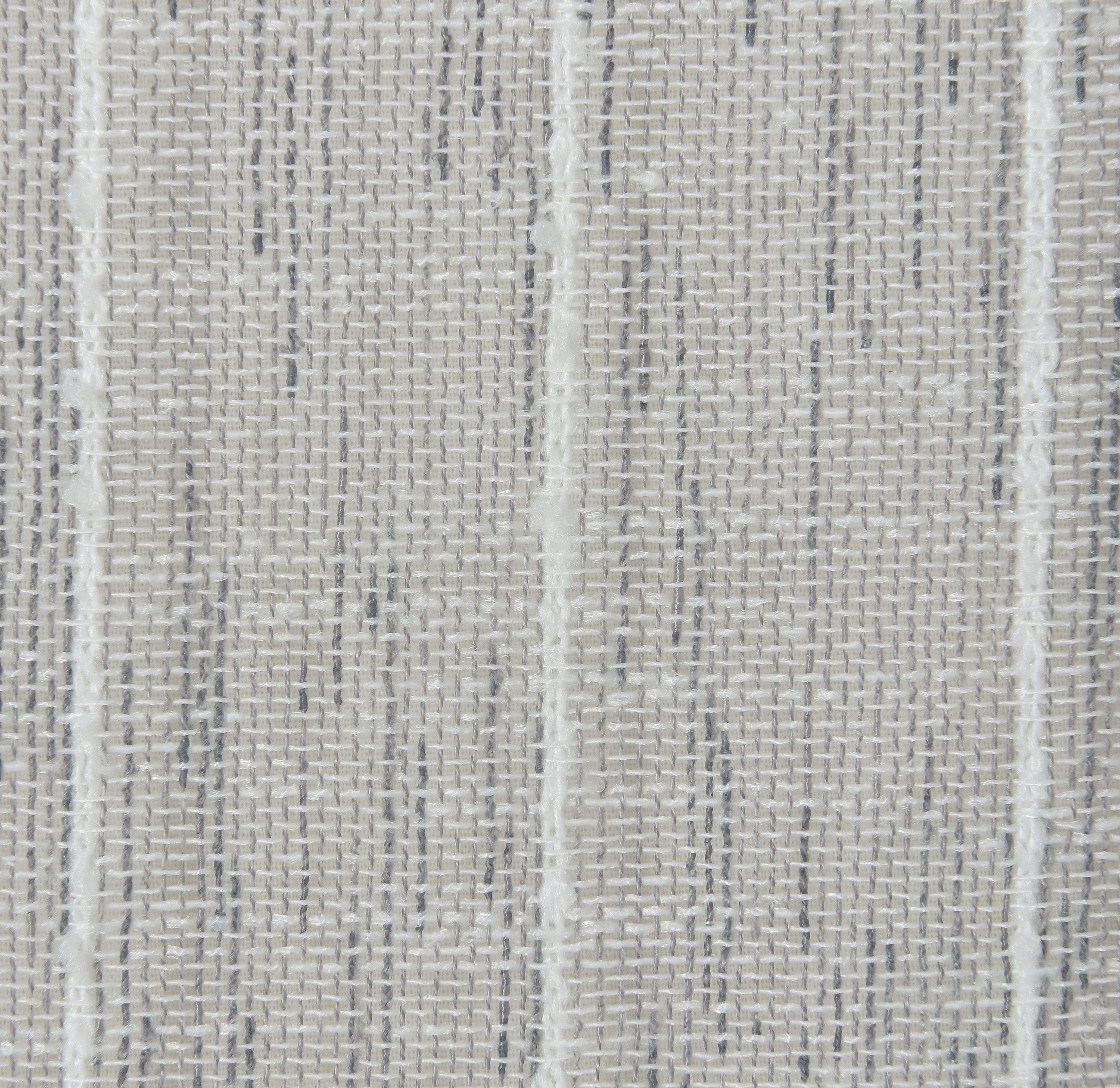 ELBERSDRUCKE Vorhang Gardine mit verdeckten Schlaufen Melody grau halbtransparent 255x140 (1 St), halbtransparent