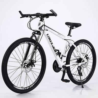 Lauxjack Mountainbike Lauxjack Fahrrad 26 & 28 Zoll Mountainbike, Scheibenbremse, 21 Gang, Kettenschaltung, Neu