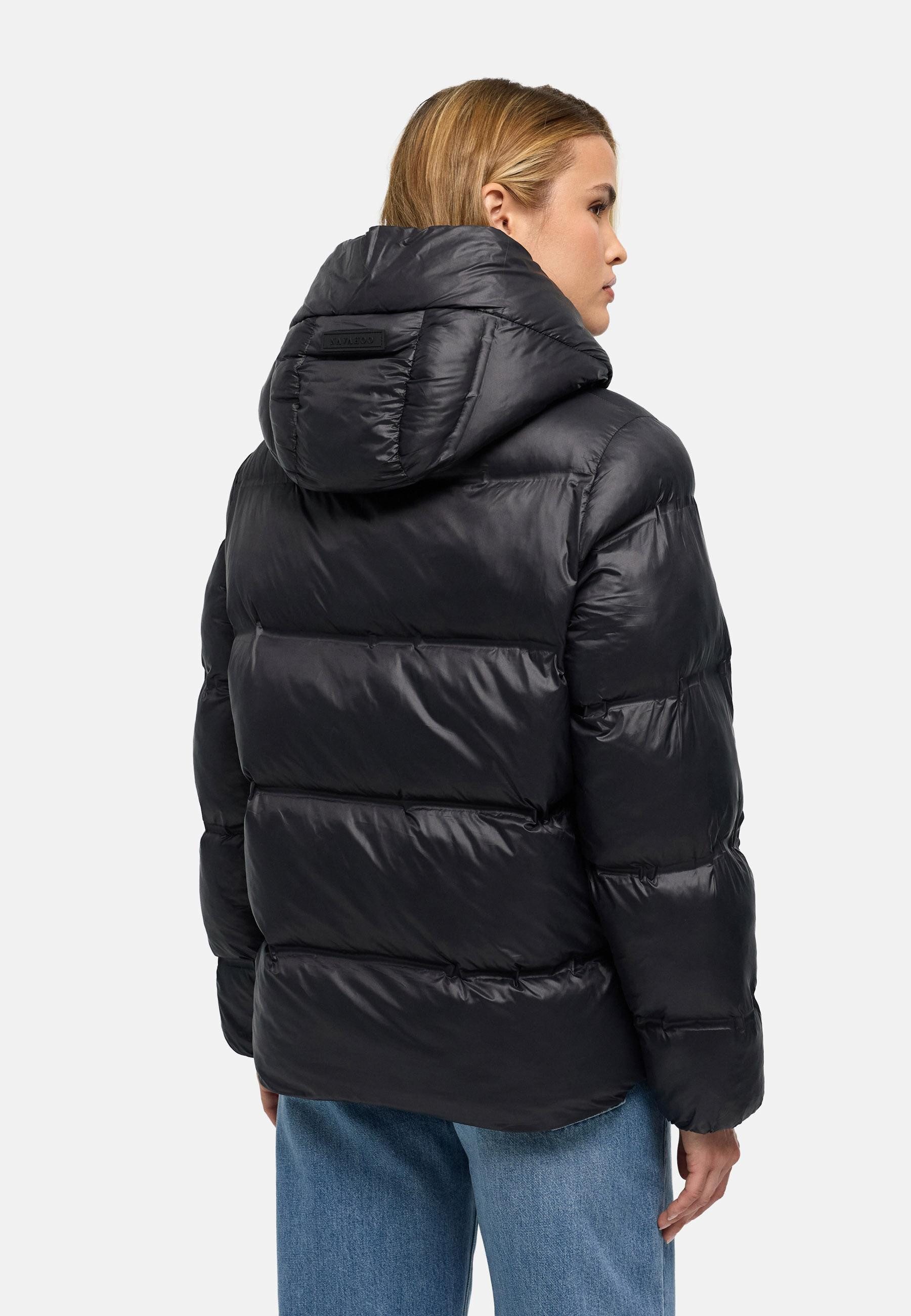 Navahoo Steppjacke Snow-Frame 14 Damen Winterjacke mit abnehmbarer Kapuze – Bild 2 von 5
