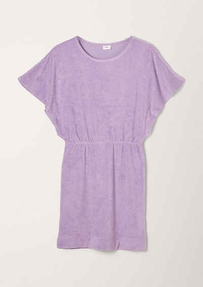 s.Oliver Minikleid »T-Shirt-Kleid aus Frottee« (1-tlg)