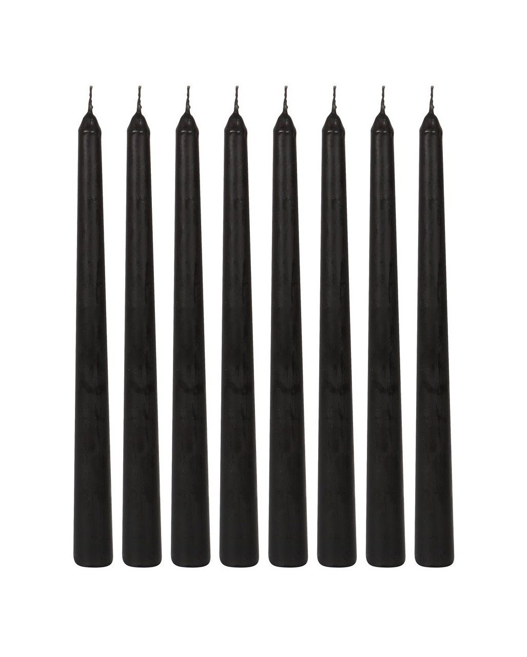 Horror-Shop Dekofigur Schwarze Vampirblut Spitzkerzen 8 Stück – Bild 3 von 5