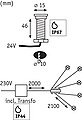 Paulmann LED Einbauleuchte »Outdoor Plug & Shine EBL Starterset MicroPen II«, IP67 3000K incl. Driver, Bild 2