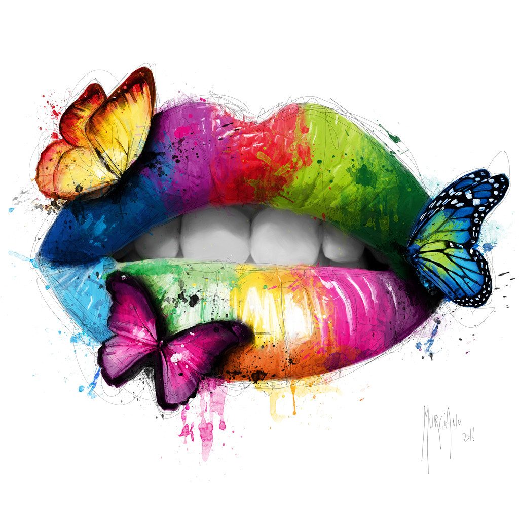 International Graphics 2020 GmbH Leinwandbild Patrice Murciano, Butterfly Kiss