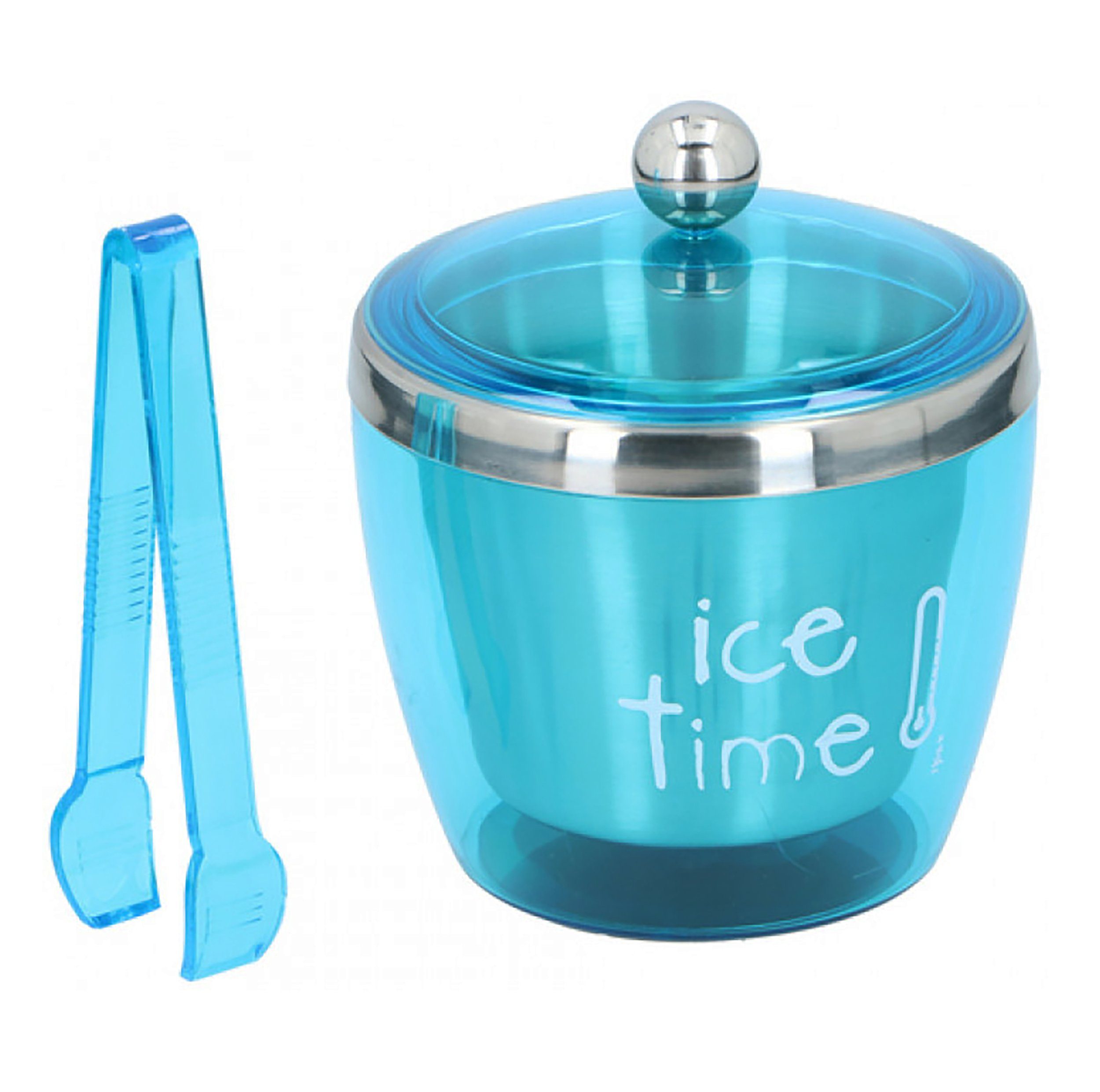 SONSTIGE Eiseimer EISEIMER 750ml mit Zange Edelstahl Eisbehälter Eiskübel  Eiswürfeleimer Eiswürfelbehälter 97 (Blau) online kaufen | OTTO