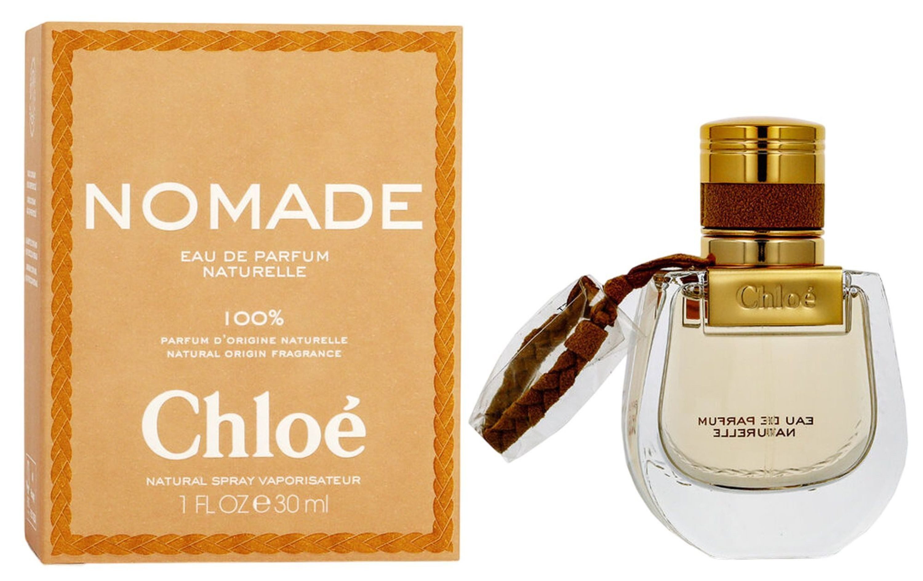 Chloé Duft-Set Nomade Naturelle Damen EDP Spray + Reiseduft, CHLOÉ, Damenparfüm, Glasflakon, Damenduft