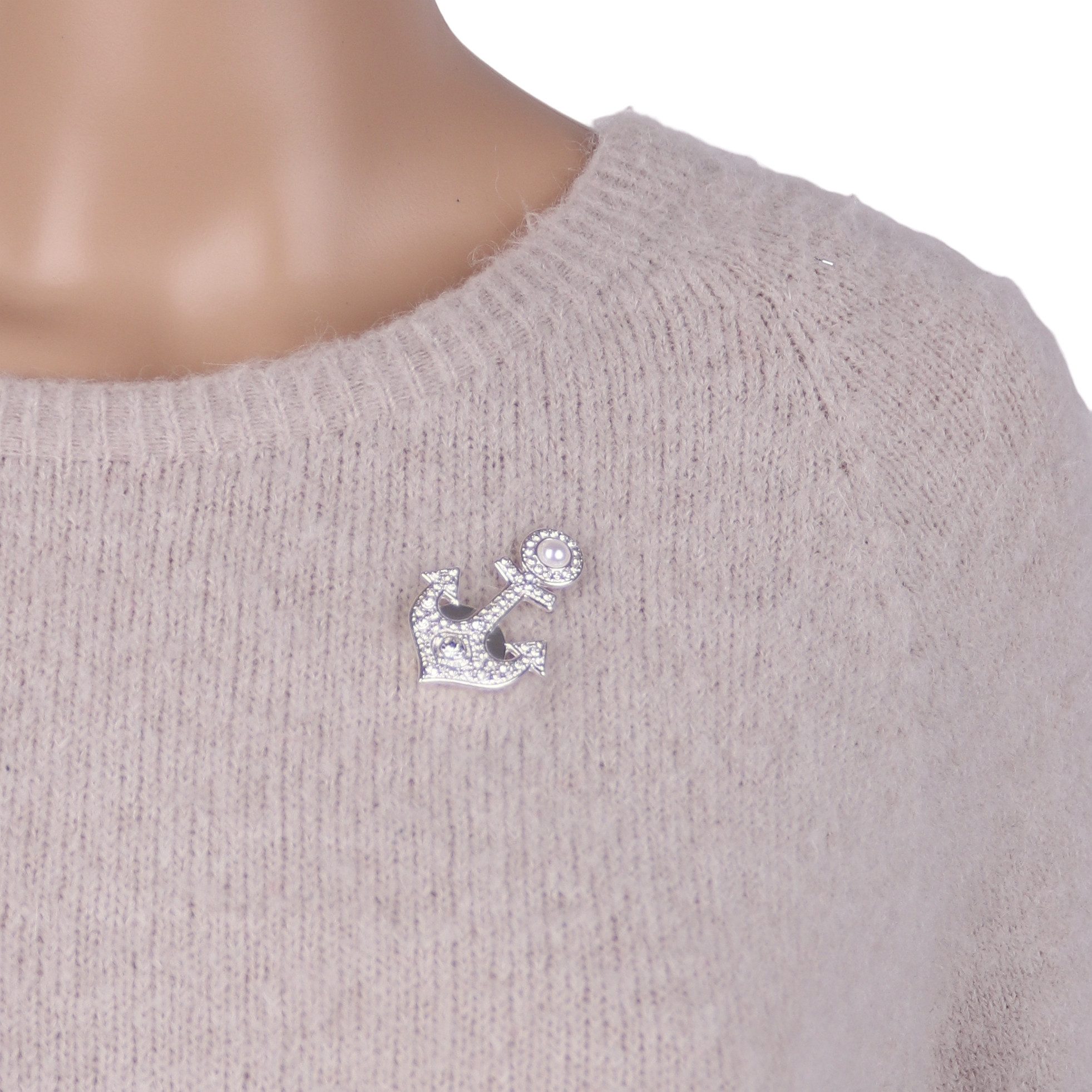 MIRROSI Brosche Magnetbrosche für Damen, Starker Magnetverschluss