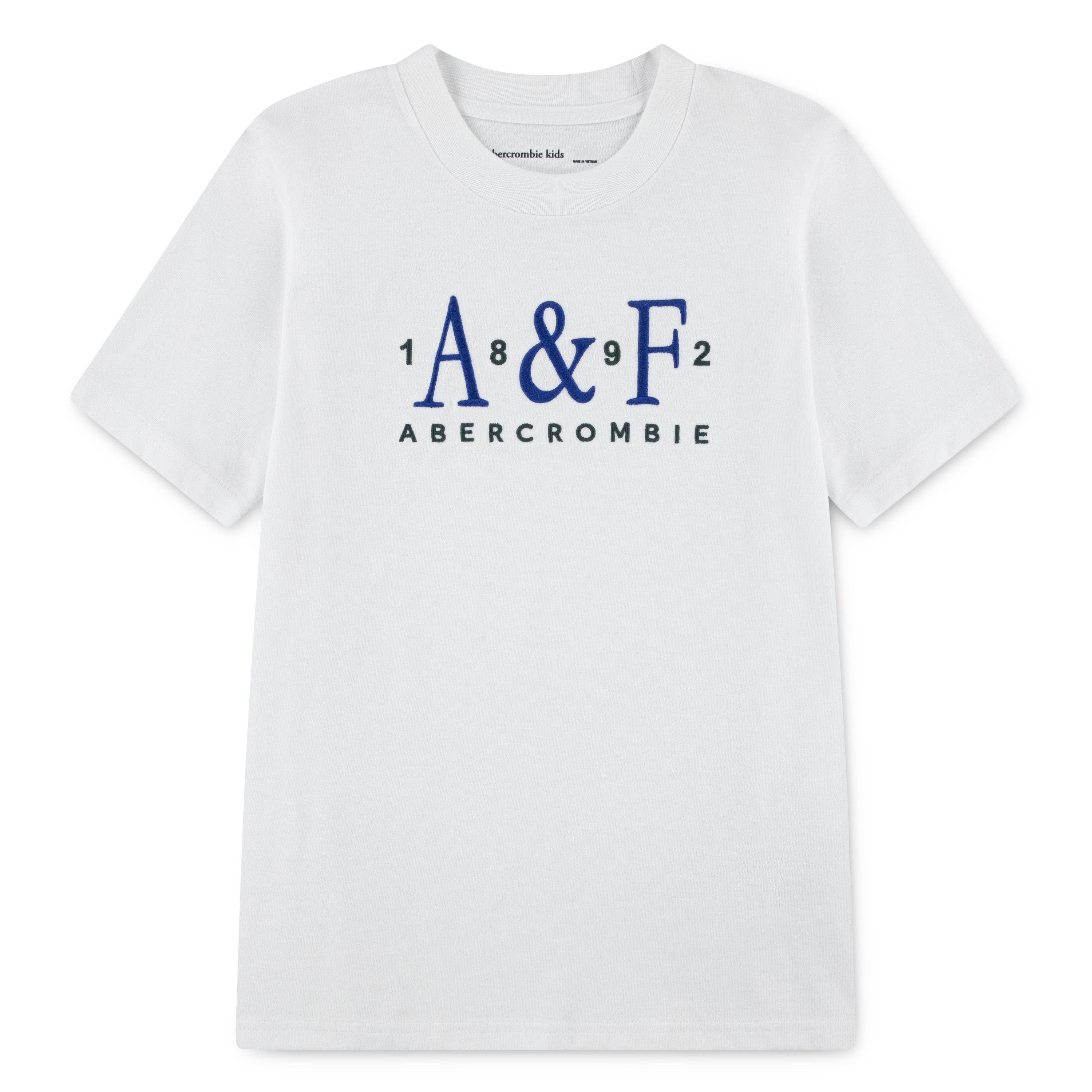 Abercrombie Kids T-Shirt AFB SIGNATURE TEE mit Logo-Stickerei, for girls