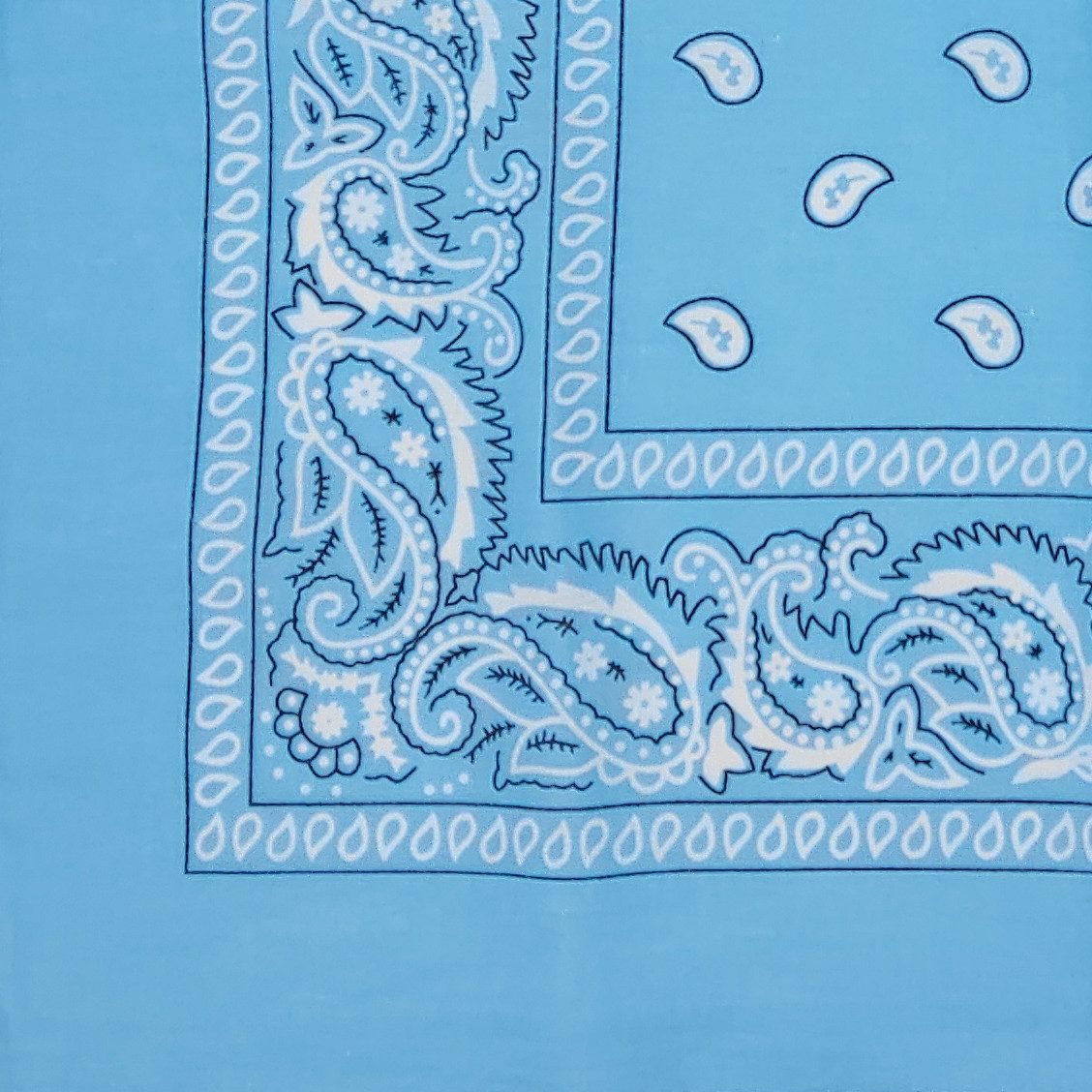 Cassandra Accessoires Bandana Tuch aus Baumwolle, (8-St), - Klassisches Paisley Halstuch, Kopftuch, Accessoire