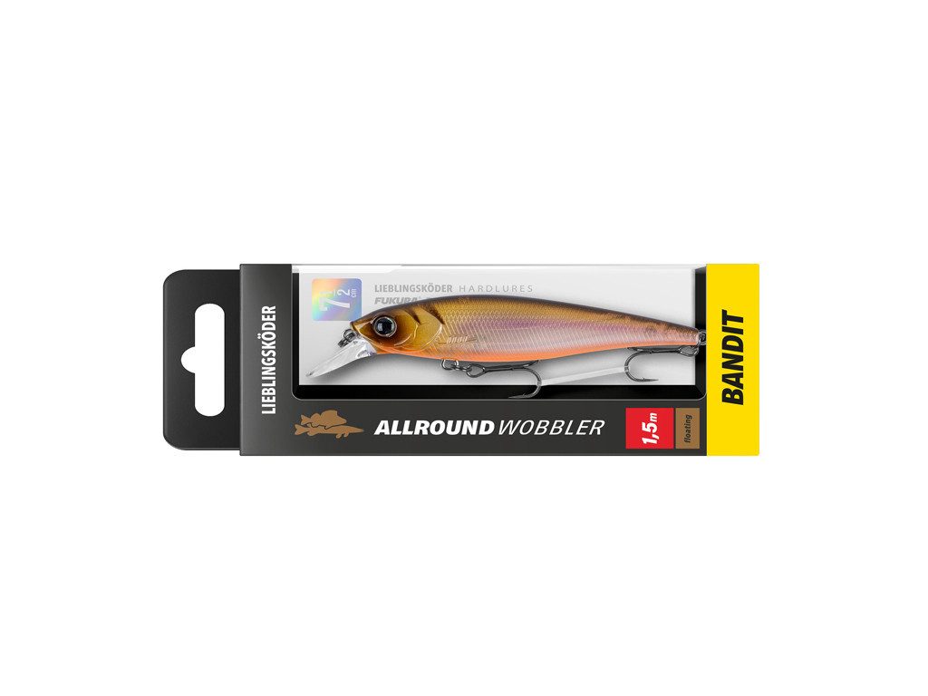 Lieblingsköder Kunstköder Allroundwobbler Set - Lieblingsköder - 5 er Set Klares Wasser, (klares Wasser, 5-St. Wobblerset klar), Effektiver Lauf, Exzellente Verarbeitung