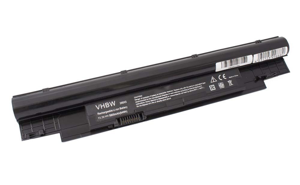 vhbw kompatibel mit Dell Latitude 3330 Laptop-Akku Li-Ion 5800 mAh (11,1 V)